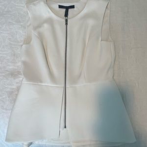 BCBG new with tags white top